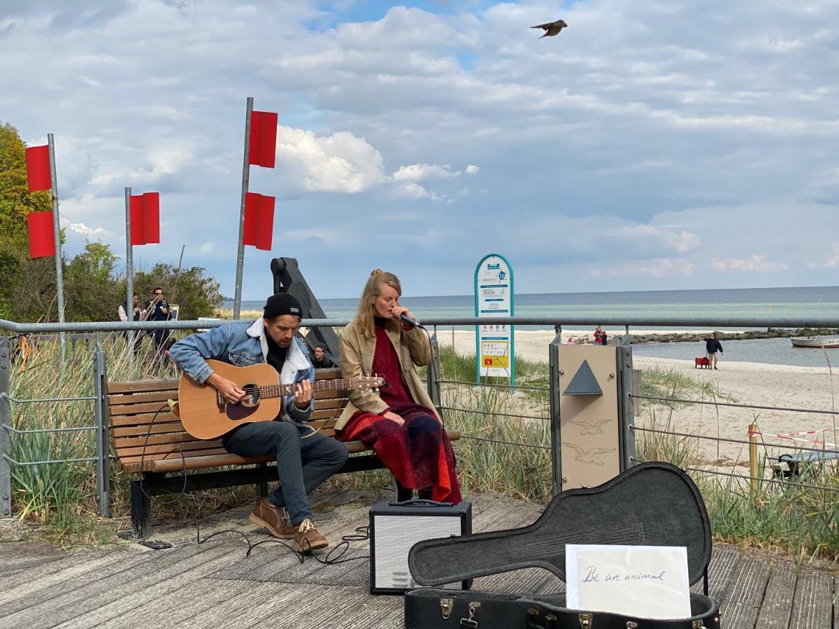 Fewo Seeblick - Familien - Hunde - Strandnah - Ostseeblick - Sauna & Wellness Sierksdorf Eksteriør bilde